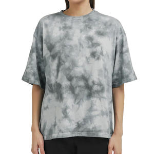 Camiseta clásica de verano para mujer, informal, con cuello redondo, manga corta, algodón suave, transpirable, cómoda, a la moda, ajuste relajado, para uso diario - Product Image 1