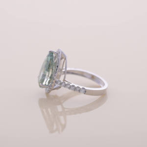 Anillo de Compromiso de Moissanita Refinada de Proveedor Indio para Mujer, Diseñado para Ocasiones Especiales Memorables, Disponible en Grandes Cantidades - Product Image 5