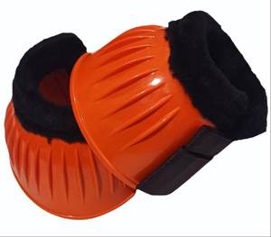 Botas de caballo flexibles y duraderas para cierre, cómodas, forradas, fáciles de usar, herraduras, campana de goma, protección contra golpes, ZEN HORSE WORLD - Product Image 4