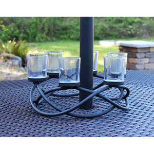 AWE Designer Iron <b>Candle</b> Holder Modern Decorative Durable Heat Resistant Eco-Friendly Light Weight Piece Home Office Dining Area - Product Image 3