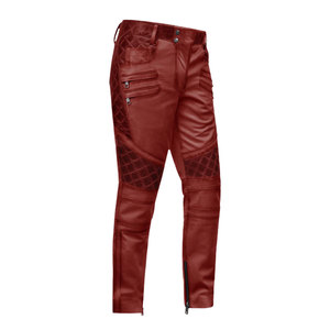 Pantalons en cuir pour hommes légers et très vendus, pour un usage décontracté, qualité supérieure, en vente - Product Image 1