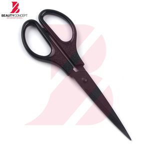 Tijeras de Corte de Pelo Portátiles con Mango de Plástico, Color Negro Sólido, Tijeras de Peluquería Profesionales para Uso Doméstico y Herramientas de Estilista de Salón - Product Image 6