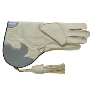 Guante de cetrería de gamuza para aves de presa (alces/ciervos) - Resistencia media a alta, suave y duradero para el entrenamiento de halcones y águilas - Product Image 4