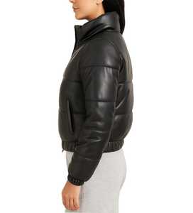 Customizable <b>Hooded</b> Winter <b>Puffer</b> <b>Jacket</b> for Men-<b>Waterproof</b> Reversible Breathable Thick Cotton-Filled Logo Positions Available - Product Image 2
