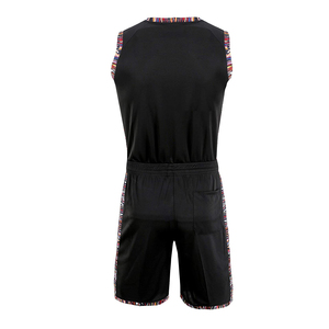 Best Hot Selling Breathable Printed Sublimation Basketball Uniform Sets Customizable Sportswear Training Basketball Uniform - Product Image 2