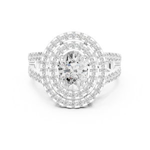 LORE Bague en pierre de lune 10k pour femme avec bande réglable - Product Image 4