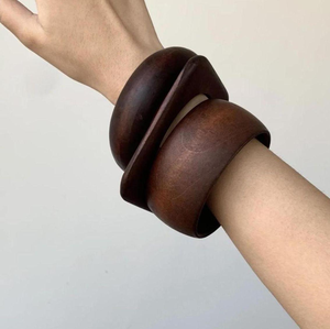 Bracelets en bois imperméables de qualité supérieure pour l'exportation, bijoux artisanaux en bois naturel, mode féminine par AFZA ENTERPRISES - Product Image 6