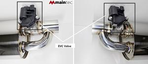 Kit de silenciador universal tipo T con válvula EVC / Silenciador universal con válvula MAINTEC para silenciador de ajuste personalizado - Product Image 5