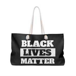 กระเป๋าถือ Black Lives Matter Weekender Bag กระเป๋าสะพายไหล่ขนาดใหญ่ จุของได้เยอะ เหมาะสำหรับเดินทาง ของขวัญสุดเก๋ แฟชั่นอุปกรณ์เสริม - Product Image 2