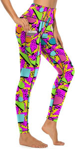 Leggings de sport personnalisés avec logo pour femmes, fabrication directe, leggings de compression taille haute - Product Image 2