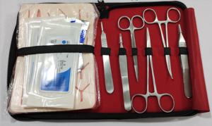 Kit de Sutura Portátil de Acero Inoxidable para Entrenamiento Médico, Certificado CE, Herramientas Duraderas, Almohadilla de Práctica Realista, Instrumentos Quirúrgicos - Product Image 2