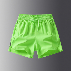 Pantalones Cortos Deportivos de Verano para Hombre, Estilo Vintage, 100% Algodón Transpirable, Antiarrugas, con Cierre de Cordón en la Cintura Media y Tela de Lona en la Parte Delantera - Product Image 6