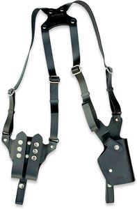 Nouvelle ceinture en cuir unisexe à double rangée dissimulée sous le bras, style bride occidentale, pour usage sportif extérieur, modèle 2026, très demandée, version élargie - Product Image 2