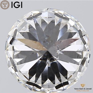 Grace & Fire 5,00 Carat CVD Lab Grown Diamond Corte redondo G Color VS1 Claridad 11,02 MM IGI Certificado Ideal para joyería a medida - Product Image 5