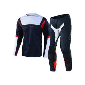 Tenue de motocross Fighter Series, coupe professionnelle, tissu résistant à la transpiration, conçue pour la conduite extrême et la compétition - Product Image 1