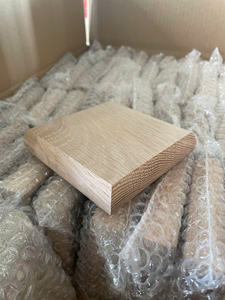 Competitive Price White Oak <b>Stair</b> <b>Parts</b> Wooden Haft Bull Nose Newel Post Caps Newel Post <b>Stair</b> <b>Parts</b> for Staircase - Product Image 4