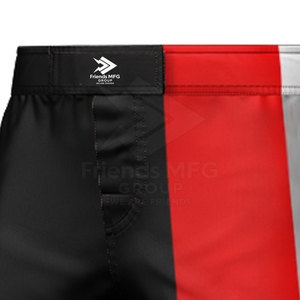 Pantalones Cortos de MMA para Hombre, de Nailon/Poliéster, Corte Regular, Secado Rápido, Duraderos, Transpirables, Ropa de Artes Marciales - Product Image 4