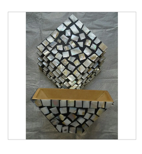 Elegant Design MOP Mosaic <b>Coaster</b> <b>Set</b> With Holder Glam Design Custom Shape Mats & Pads <b>Coaster</b> - Product Image 1