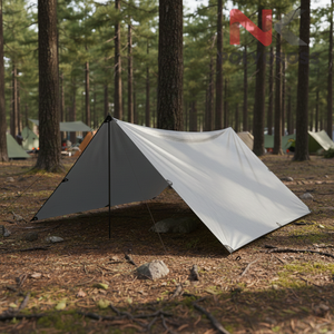 Lona Multifuncional para Senderismo, Toldo para Camping, Protección contra la Lluvia y el Sol, Refugio Ligero para Excursionismo - Product Image 6