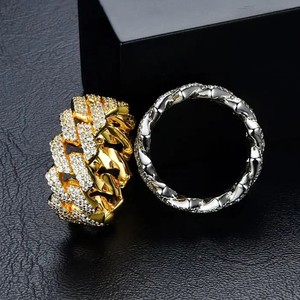 IGI Certified VVS Moissanite Diamond Gold Plated Classic <b>Fine</b> <b>Ring</b> Luxury Women's S925 Silver Round Cut Diamond Engagement <b>Ring</b> - Product Image 2