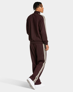 New Trendy Design Custom Merlot <b>Zip</b> Jacket & <b>Trouser</b> With Stripes 2 Pieces Men's Tracksuit Breathable Streetwear Men Sweatsuits - Product Image 2