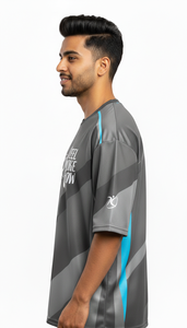 เสื้อยืดโอเวอร์ไซส์ผู้ชาย สไตล์สตรีทแวร์ พิมพ์ลายแบบซับลิเมชั่น แฟชั่นลำลอง ทรงปกติ เป็นมิตรต่อสิ่งแวดล้อม ระบายอากาศได้ดี แห้งเร็ว เหมาะสำหรับใส่ทุกวัน - Product Image 3