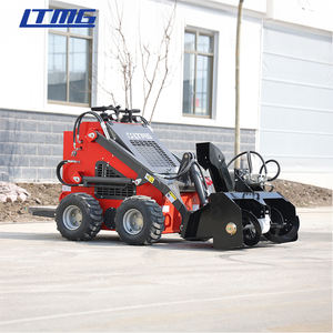 LTMG Wheel <span class=keywords><strong>Loader</strong></span> Mini Skid Steer 260kg Compact <span class=keywords><strong>Loader</strong></span> dengan Lampiran Peniup Salju - Product Image 3