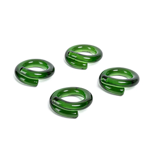 Anillo para Servilletas de Resina Estilo Rústico, Moderno, Único y Elegante, en Rosa Bebé y Tono Oscuro, Personalizado y Hecho a Mano - Product Image 5