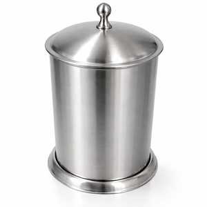 Poubelle en métal de qualité supérieure, résistante à la rouille, pour salle de bain d'hôtel - Product Image 2