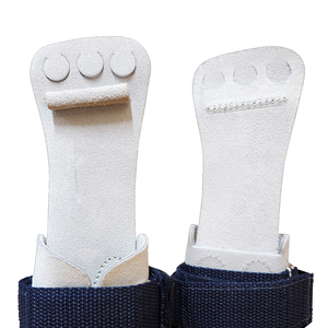 ถุงมือยกน้ำหนักนีโอพรีนสีเขียว ป้องกันการลื่น บริเวณฝ่ามือ สำหรับยกบาร์  แบบ unisex  ปิดด้วยแถบตีนตุ๊กแก - Product Image 6