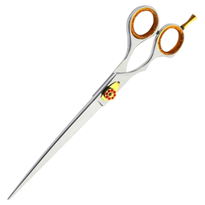 Ciseaux de coiffure professionnels en acier inoxydable de 7 pouces, lame tranchante, pour droitiers, ciseaux de coupe de cheveux, ciseaux de toilettage pour animaux, OEM - Product Image 2
