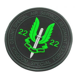 Parches de PVC personalizados con logo, termoadhesivos, para coser, insignias de goma en relieve, parches de silicona suave 2D 3D de goma PVC para ropa - Product Image 2