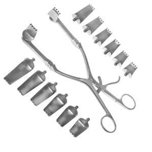 Système d'opérateur cervical articulé de style Cloward Altomme Instruments, en acier inoxydable, pour chirurgie neuro-spineuse - Product Image 1