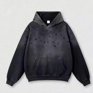 Sweats à capuche délavés à l'acide en gros, respirants, durables, coupe-vent, conception OEM, qualité supérieure, à prix bas - Product Image 5