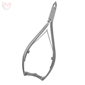 Coupe-ongles professionnel en acier inoxydable robuste à mâchoires courbées pour podologie, ciseaux à cuticules, outil de pédicure OEM - Product Image 2