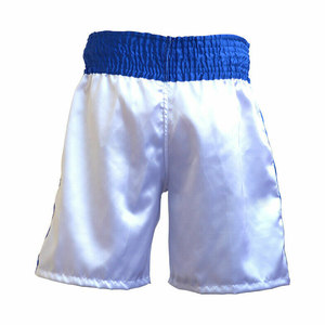 Customized Plus Size Men's MUAY Thai Kick Boxing Shorts Casual High Street Style Solid Pattern Breathable 220g <b>Polyester</b> Blended - Product Image 4