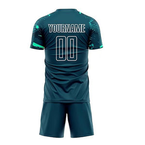Uniformes de Fútbol Sublimados Más Vendidos para Adultos en Tela 100% Poliéster, Conjuntos de Camisetas Deportivas, Servicio OEM - Product Image 2