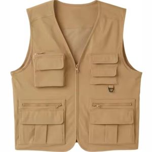Veste de sécurité décontractée pour hommes et femmes, vêtements de travail à haute visibilité, réfléchissante, multi-poches, conception de logo personnalisée OEM ODM - Product Image 3