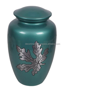 cremation Urn Decorative Metal Cremation Urn Memorial Urn Durable with Polished Design at wholesale price - Product Image 1