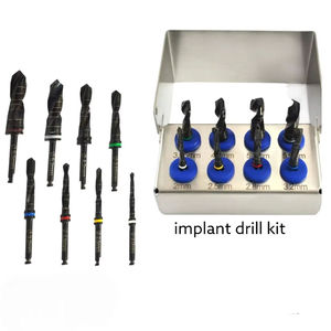 Kit de Brocas para Implantes Dentales, Juego de 8 Brocas Quirúrgicas para Cirugía de Implantes Dentales e Implantología Zelmi Surgical - Product Image 3