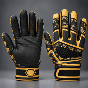 Gants de frappeur de baseball en cuir OEM 2026 – Prix de gros pour hommes - Product Image 4