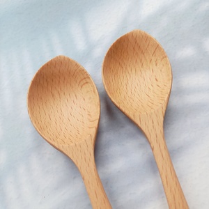 Eco Friendly Kitchen Accessories Mixing And Cooking Wooden <b>Spoon</b> Long Handle Wood Soup Serving <b>Spoons</b> In Bulk - Product Image 2