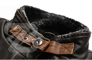 Men's PU Leather Vest Winter Fashion Vintage Stand Collar Zipper Cargo Waistcoat Sleeveless Waterproof Loose <b>Coat</b> Reversible - Product Image 5