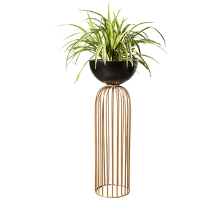 Luxury Gold Brass Finish Planter Pot Elegant Handmade Centerpiece Accent for Living Room <b>Dining</b> <b>Table</b> Home Decor planters - Product Image 2