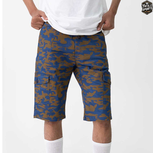 Pantalones Cortos Cargo de Camuflaje Personalizados para Hombre, Pantalones Cortos Tácticos Resistentes, Pantalones Cortos Cargo Multibolsillos para Exteriores - Product Image 5