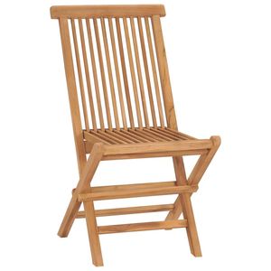 Juego de 4 Sillas de Jardín de Teca - Product Image 2