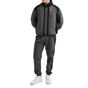 ชุดวอร์มมีซิปสำหรับผู้ชายชุดวอร์มผ้าไนลอน2026สำหรับฤดูหนาวบริการออกแบบโลโก้ได้ตามต้องการ - Product Image 1