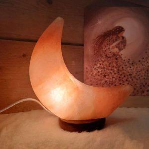 Lampe de sel rose de l'Himalaya artisanale, éclairage naturel en cristal, purificateur d'air, lumière décorative portable pour une ambiance calme et relaxante à la maison - Product Image 6