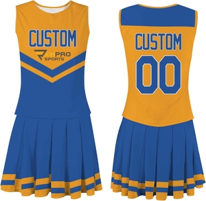 Uniforme de animadoras personalizado para eventos deportivos, competiciones de animadoras, y conjuntos para prácticas y eventos de clubes escolares. - Product Image 1
