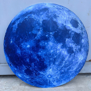 Ballon lune gonflable LED personnalisé géant pour événement extérieur, décoration UV, anniversaire, style de vie extérieur, PVC étanche 5m, fête - Product Image 3